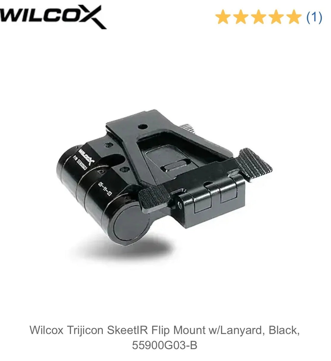 Wilcox Trijicon SkeetIR Flip Mount